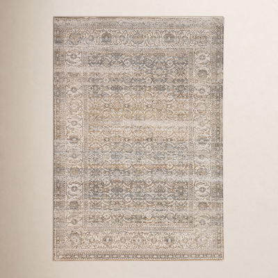 Lynnette Gray Beige Oriental Rug