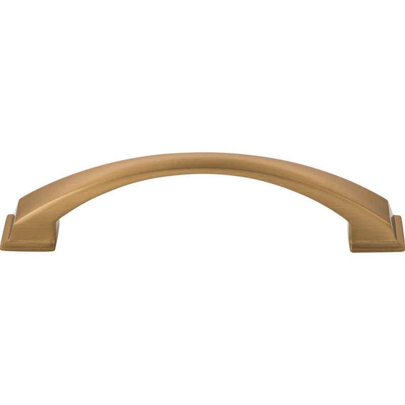 Roman Arch Pull, Satin Bronze, 5"