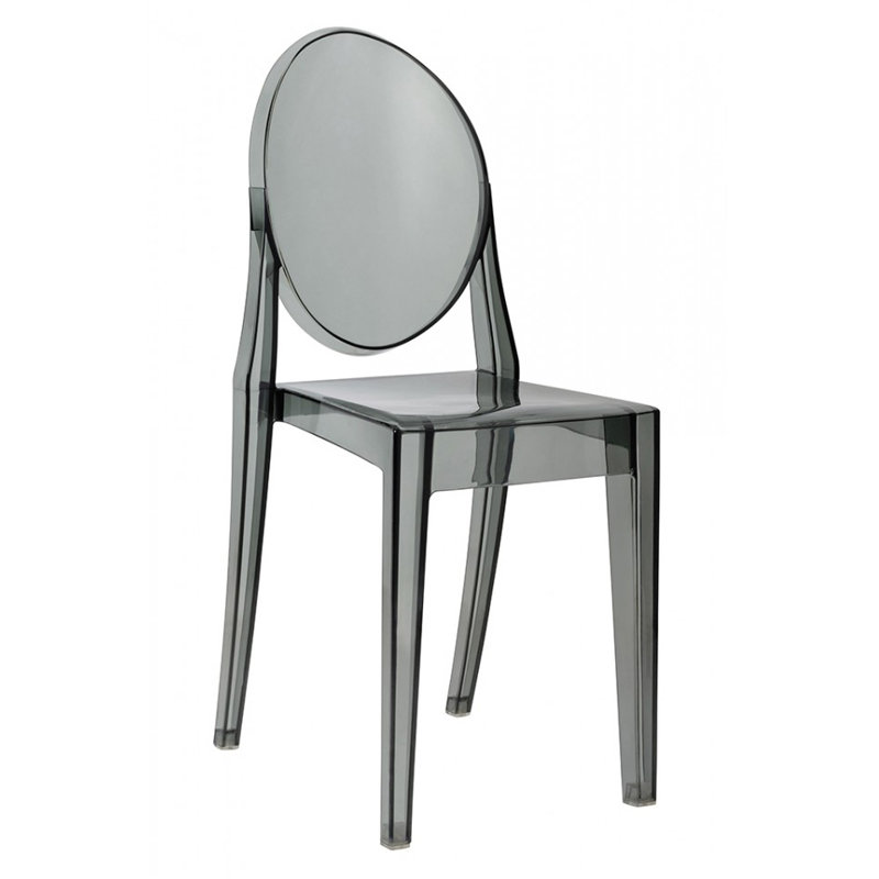 Chaises d'appoint de salle à manger Casper, Fumée, 2