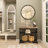 Gasaway Solid Wood Rectangle Wall Mirror