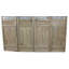 Portes moustiquaires pliantes en pin brut