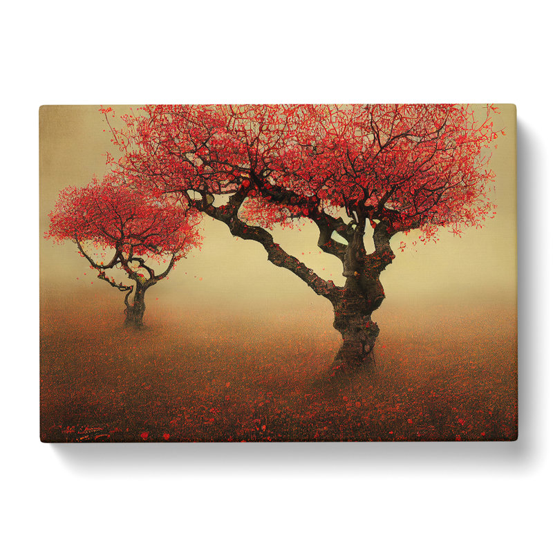 Amazing Apple Trees - Wrapped Canvas Print, 35cm H x 50cm W x 3cm D
