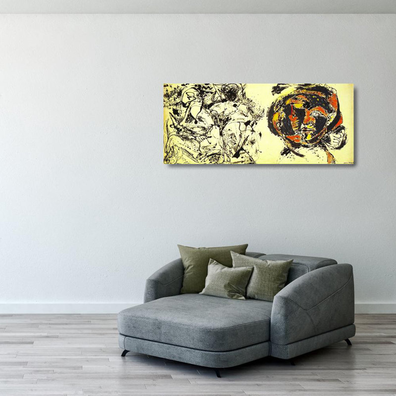 Portrait et rêve, H 17 po x l 40 po