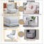 Canapé-lit simple pliable simple avec coussin, canapé-lit pliable portatif-456613160
