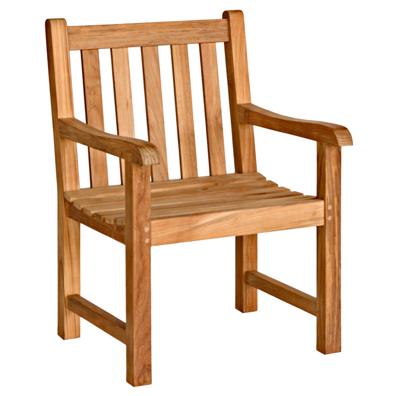 Classic Teak Outdoor Garden Armchair