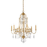 Buckhead 6 - Light Candle Style Empire Chandelier
