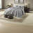 Stylish Gray Bedding Sets, Polyester Comforter With Modern Design