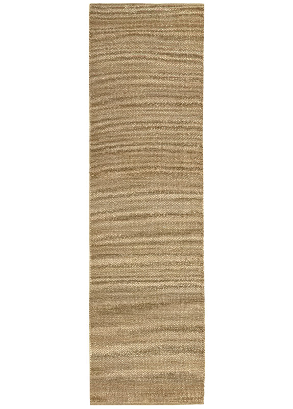 Gaudet Solid Colour Hand Woven Area Rug, Runner 80 x 300cm