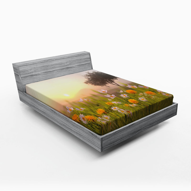 Drap ajusté nature, Drap-housse de taille double