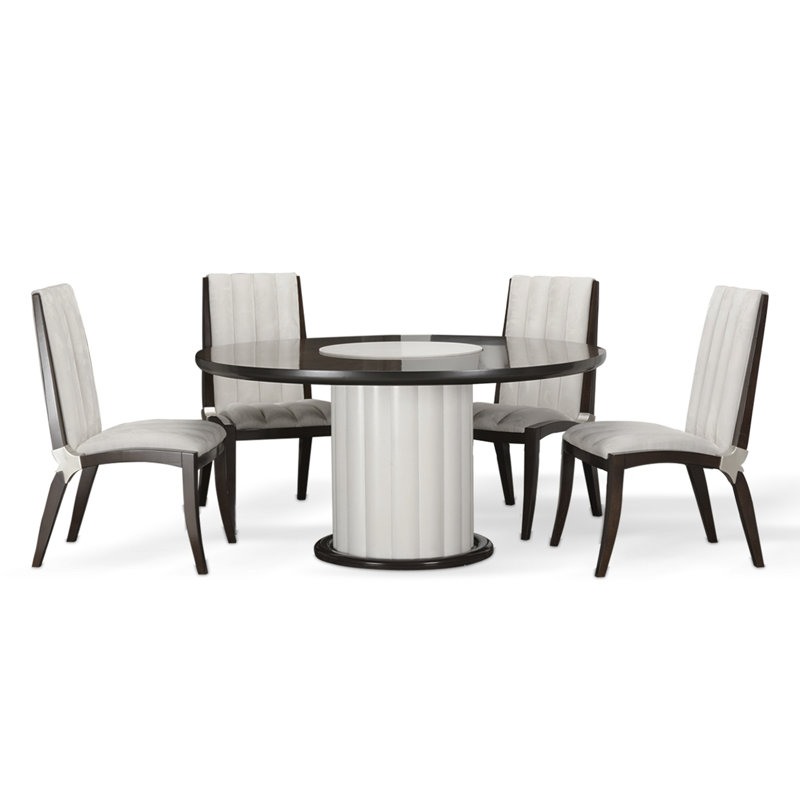 Paris Chic 4-Person Round Dining Room Set