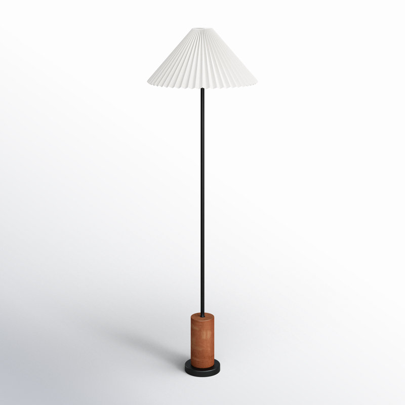 55'' Powder Coated Traditional Floor Lamp