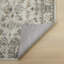 Traditional Grey Washable/Stain Guarded Area Rug -1833562181