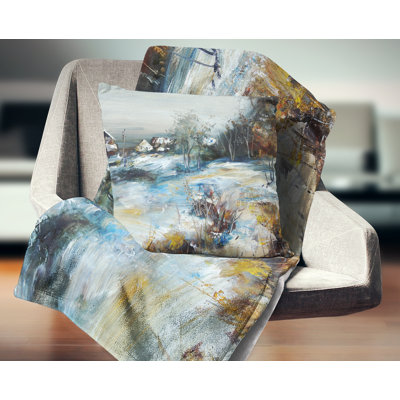 Coussin Landscape Village