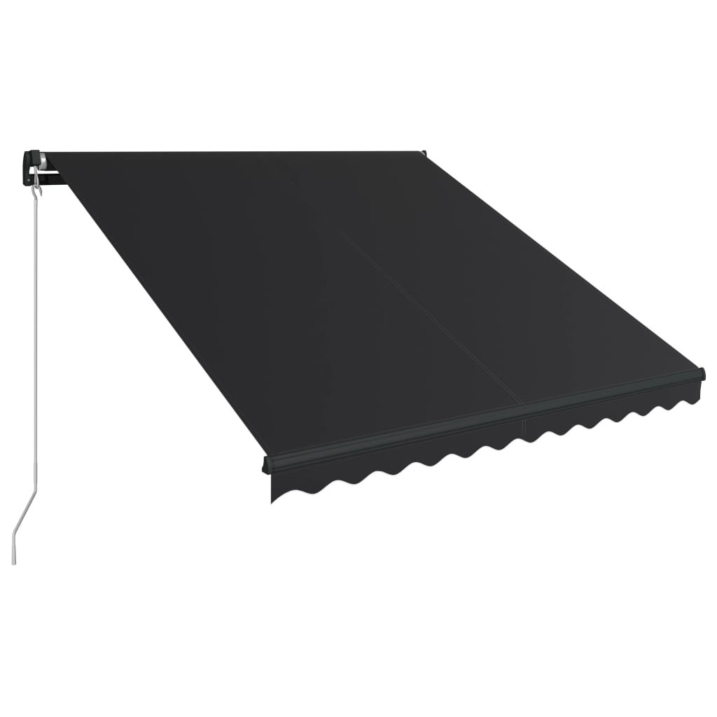 Dakota Fields Anthracite Cover Retractable Patio Awning