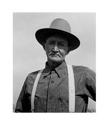 " Portrait Of A Drought Famer "