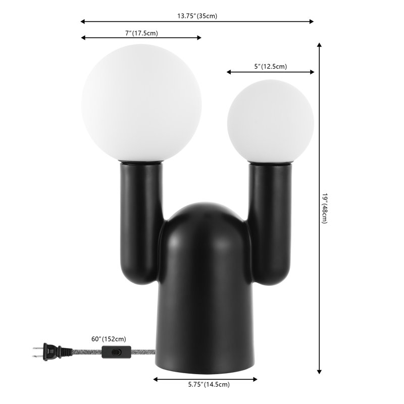 Lampe fantaisie en résine Jermon