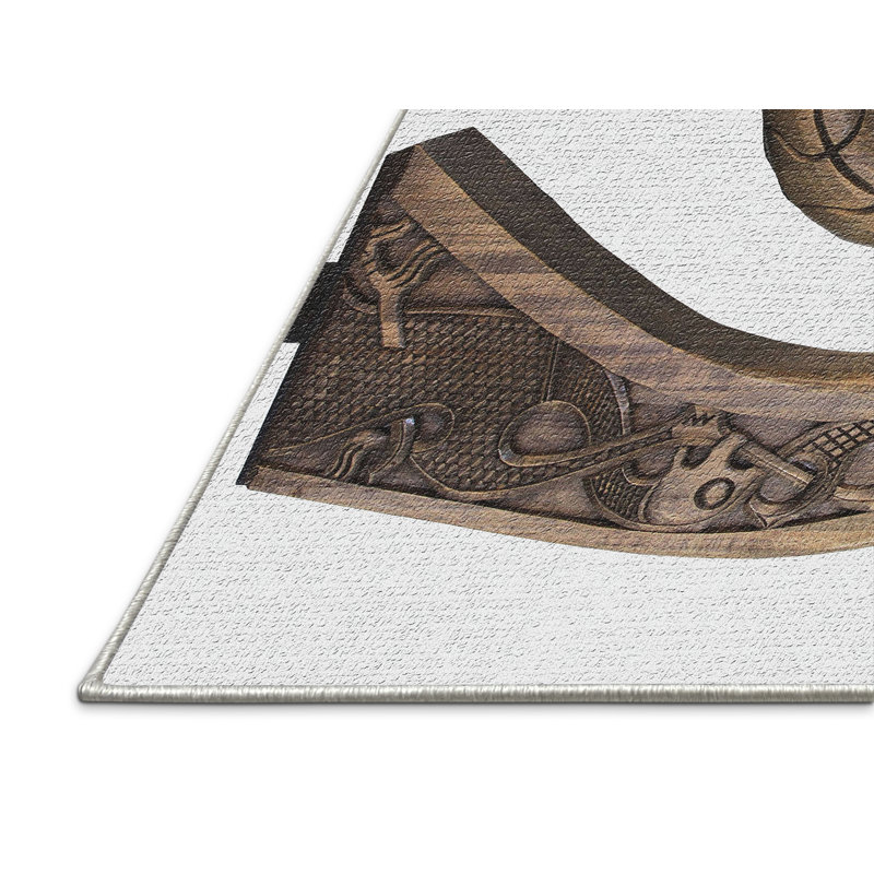 Tapis brun serpent, Rectangle 2 pi x 3 pi