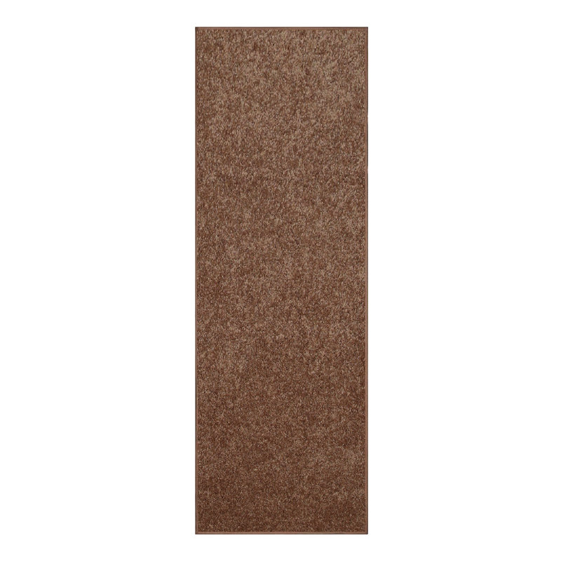 Modern Plush Pet and Kids Friendly Solid Color Brown Area Rugs, Stain & Fade Resistance, Perfect for Living Room, Dining Room, Bedroom, Playroom and Kidsroom, Event, Wedding, Ambereen Rug