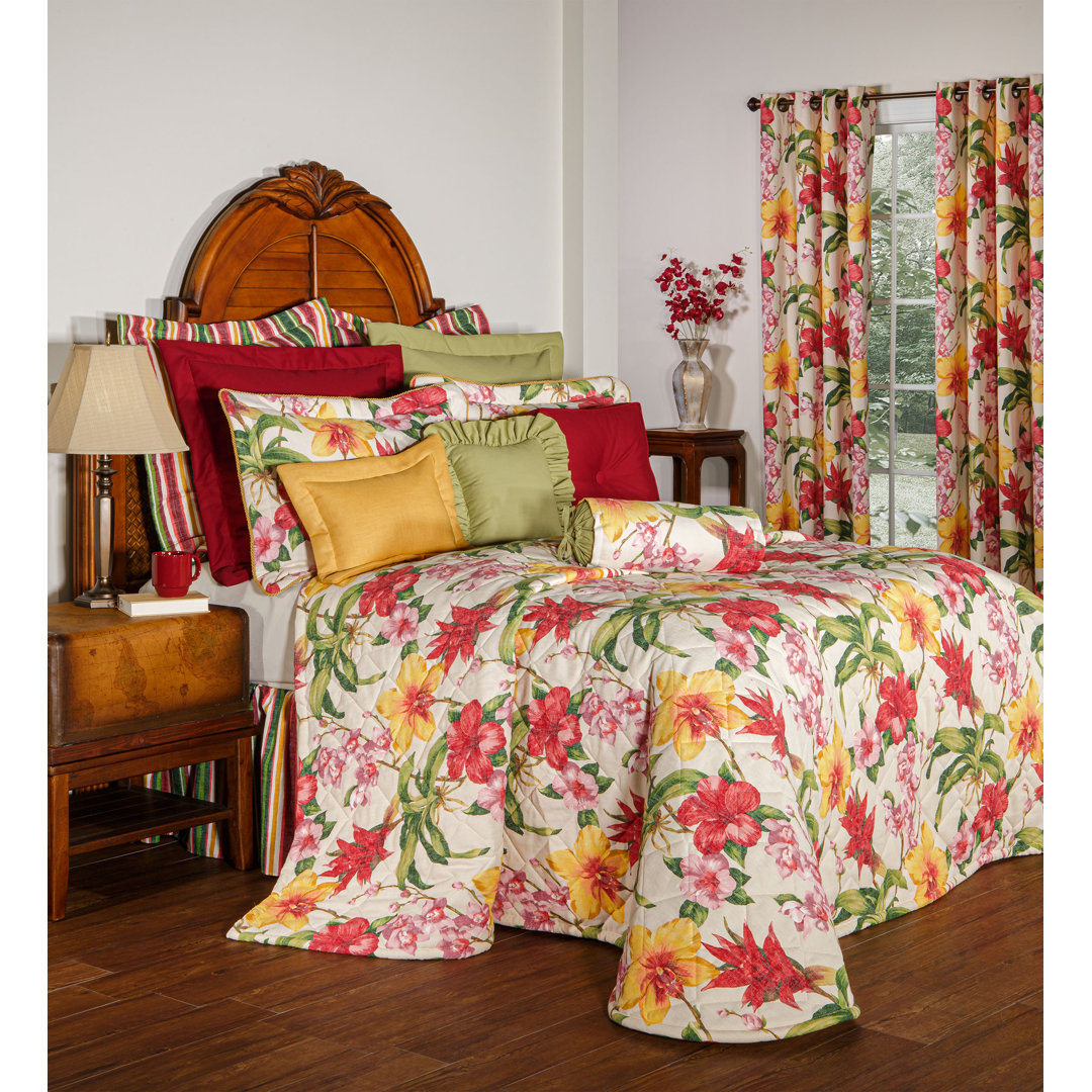 Kahlee Traditional Cotton Floral Comforter Thomasville At Home 