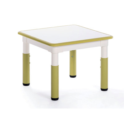 Whiteboard Adjustable Square 4 Students Activity Table