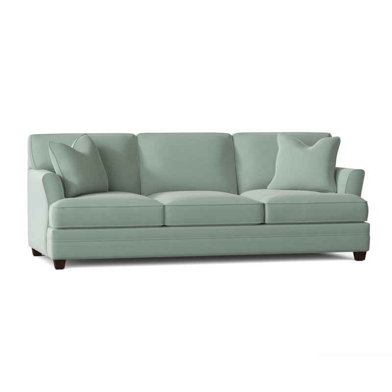 Harriss Upholstered 91'' Sofa, Bayou Spray Canvas