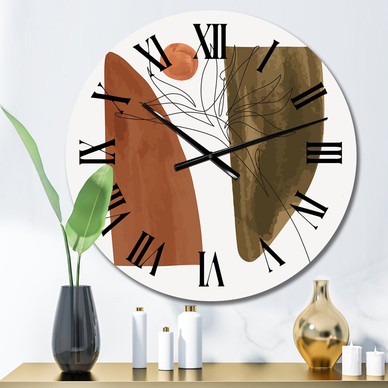 Horloge murale surdimensionnée, Moyen