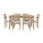 Laforest Solid Wood Dining Set-1067235321-1067853988