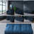 Modern Chenille Sectional Sofas, Spacious L-shaped Couch With Ottoman For Living Room