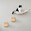 Hamac pour chat mural et 2 marches