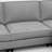 6 Seater With Movable , Breathable Material, Arm Pockets, For Living Room, Comfortable Cushions, Construction 141.5'' Large U - Shaped Couch Side Skin Fabric, Apartment, Office,-753197983