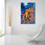 « Breakwater Bay '45201' » de Martin Nasim, œuvre d'art murale en verre acrylique, 30,5 cm x 40,6 cm-906219780