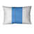 Bleu danube/ blanc cassé sélectionné