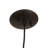 Saige 1 - Light Black Single Pendant-71758356-71758349