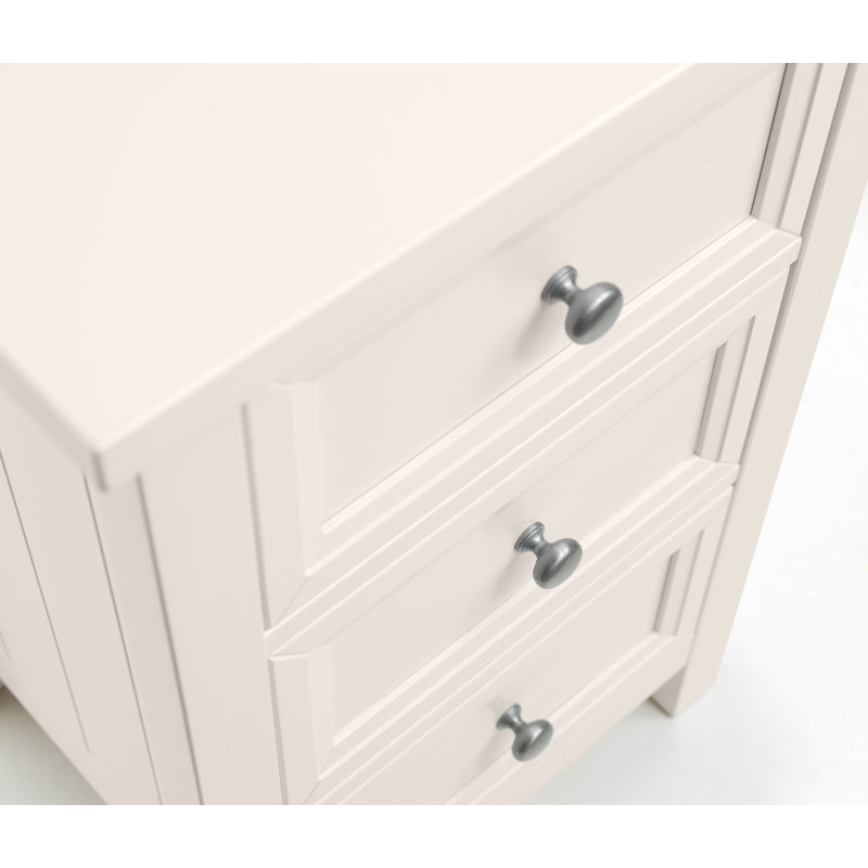 Jarin Dressing Table, Surf White