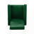 Push Back High Metal Leg Recliner-433516429