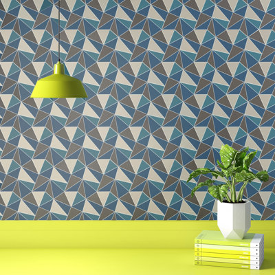 Addisyn 10m x 53cm Semi-Gloss Wallpaper Roll