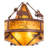 Jairdan 5 - Light Rust Unique/Statement Pendant