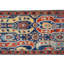 Hand-Knotted High-Quality Navy, Blue, and Red Runner