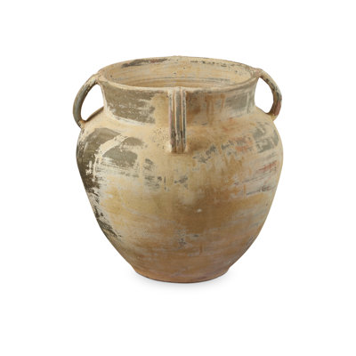 Agrigente - pot de fleurs - blanc antique