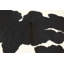 Alzada Cowhide Black Rug