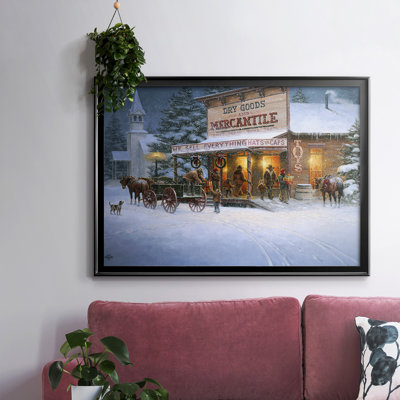 «Christmas Wishes», reproduction d'art sur toile
