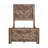 Rustic Contemporary Twin Size Panel Bed