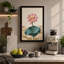 Lotus in Bloom Botanical - Wrapped Canvas-967492431-967492419