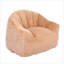 Fauteuil à billes géant en mousse haute densité pour adultes, housse facile à nettoyer et amp; Pré-rempli pour une détente instantanée