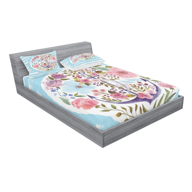 Microfiber Sheet Set, Full Sheet Set + Fitted Sheet + 2 Pillowcases