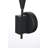 Omarie Outdoor Wall Sconce in Black