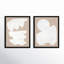 Modules In White, Set Of 2 Print by Michael Kempen-1474469696-1474469705