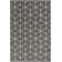 Tapis intérieur / extérieur gris en polypropylène touffeté à la machine Jaiah