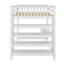 Lit mezzanine double avec tablettes et bureau-1835368698