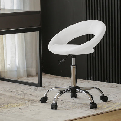 Kurt Backed Adjustable Height Lab Stool